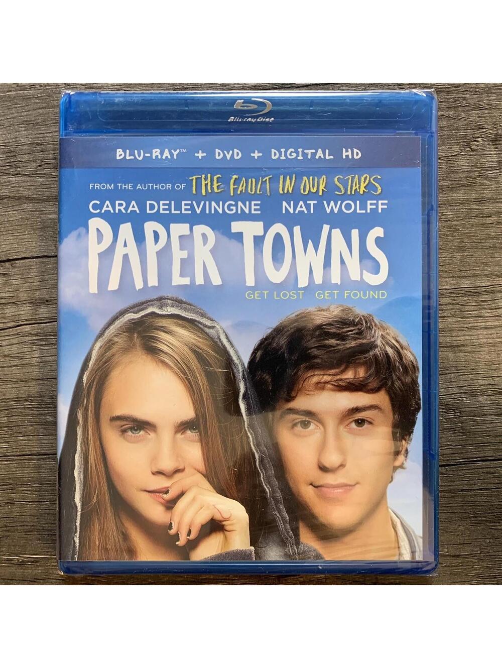 Paper Towns Blu Ray 2015 Widescreen Romance Mystery Cara Delevigne Nat Wolff